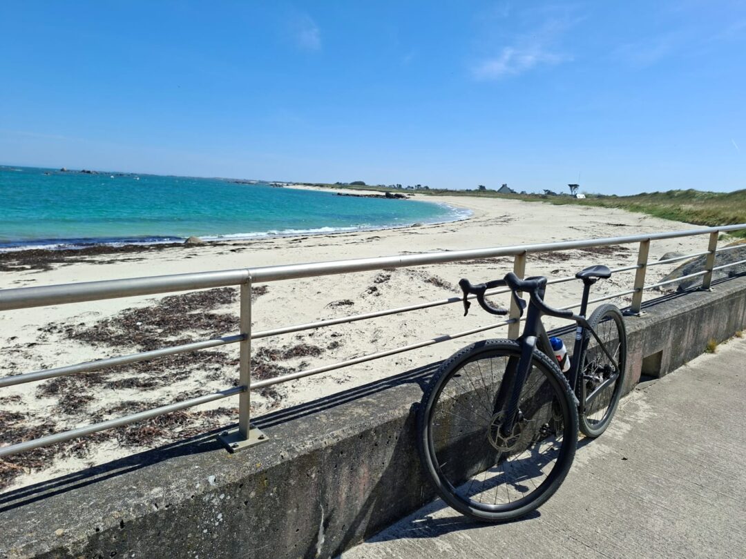 Balade vélo en bord de mer